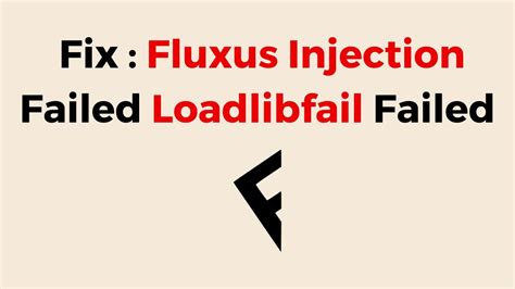Credits and distribution permission. . Fluxus injection failed